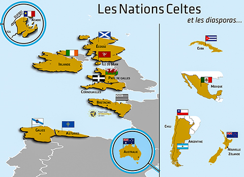 Carte des nations celtes